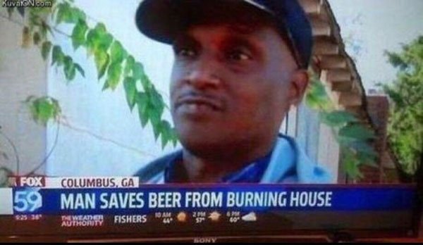 not all heros were capes - Kuvato.com 59 Columbus, Ga Man Saves Beer From Burning House Autore Fishers