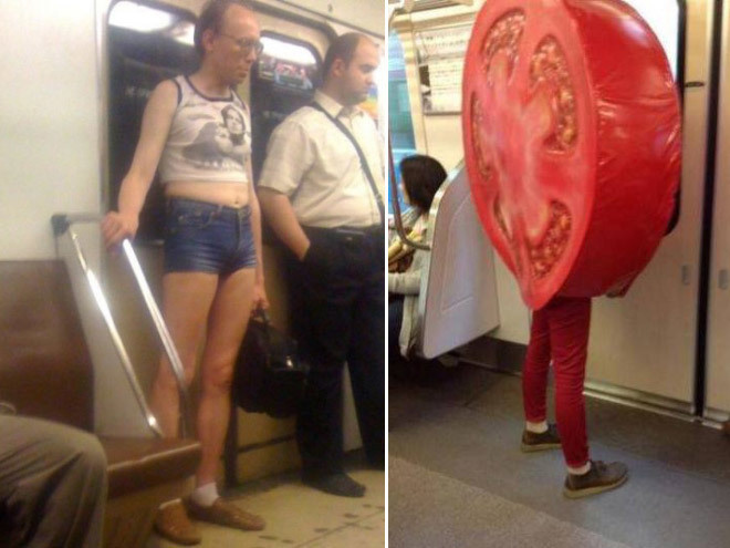 25 Most WTF Things EVER Seen On Public Transit.