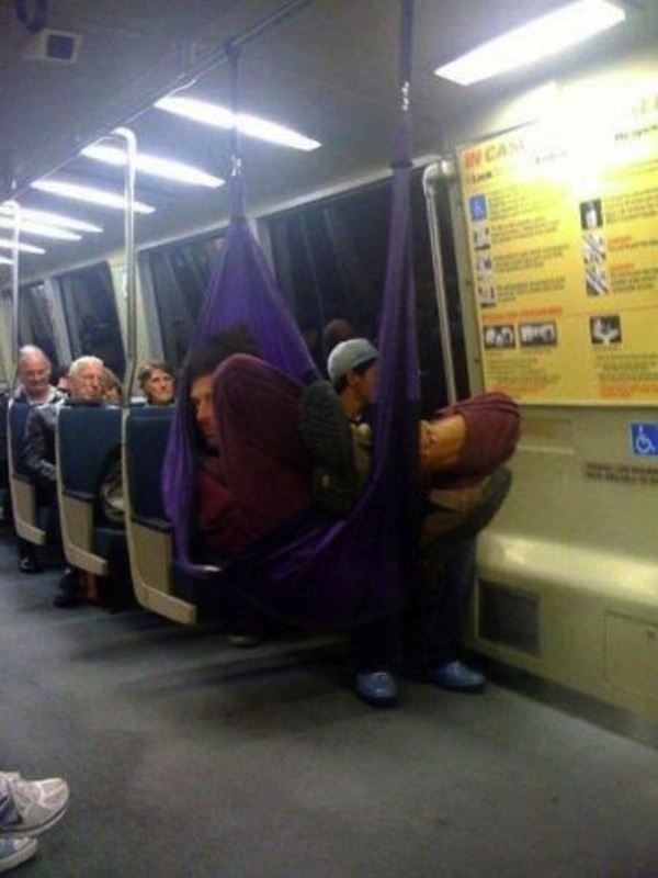 25 Most WTF Things EVER Seen On Public Transit.