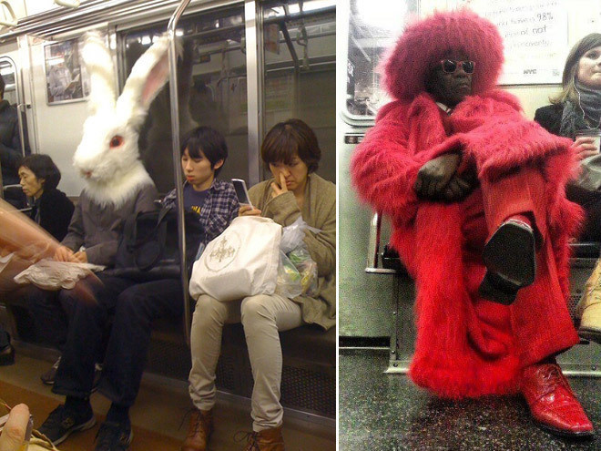 25 Most WTF Things EVER Seen On Public Transit.