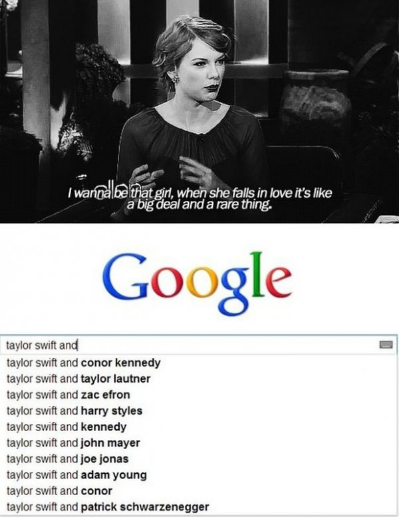 taylor swift nice meme - I wanna be that girl, when she falls in love it's a big deal and a rare thing. Google taylor swift and taylor swift and conor kennedy taylor swift and taylor lautner taylor swift and zac efron taylor swift and harry styles taylor 