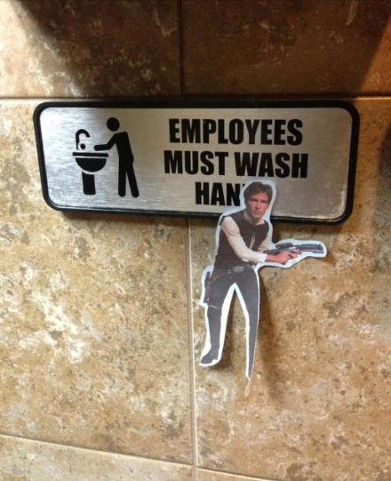 12 Hilarious Things People Have Discovered in Public Bathrooms