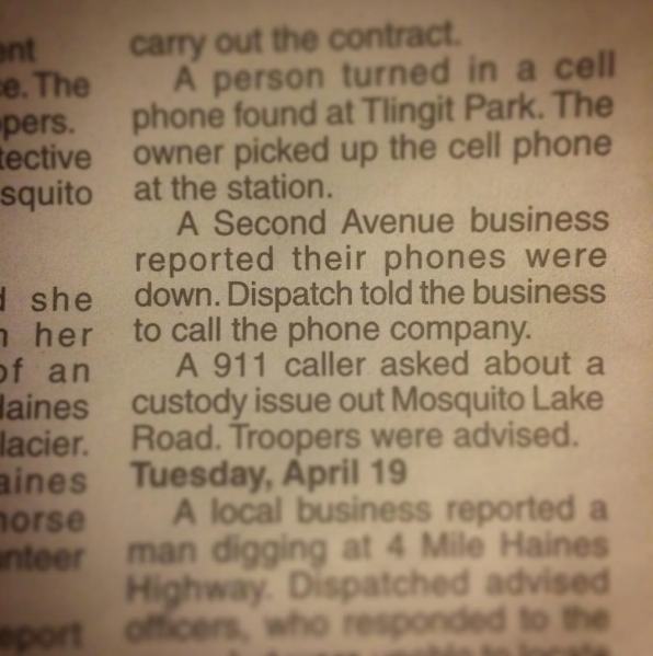 20 Bizarre and Hilarious Police Blotter Notifications