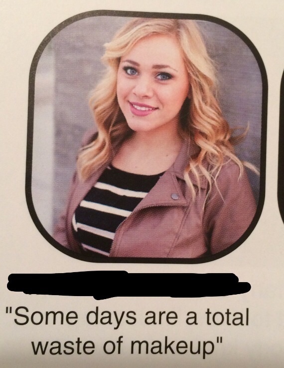 25 Of The Funniest Yearbook Quotes