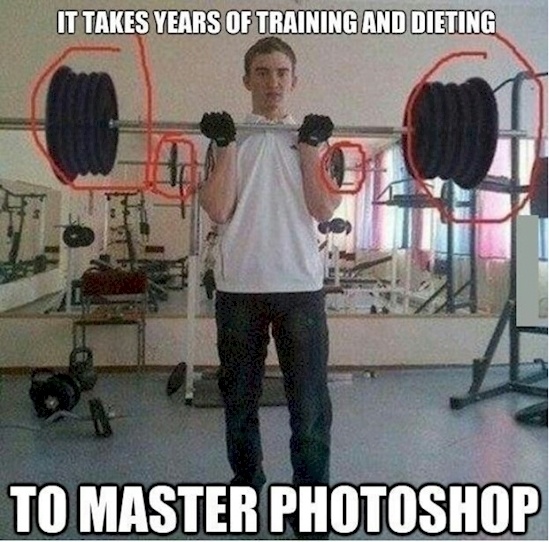 photoshop fail avoca, county wicklow - It Takes Years Of Training And Dieting To Master Photoshop