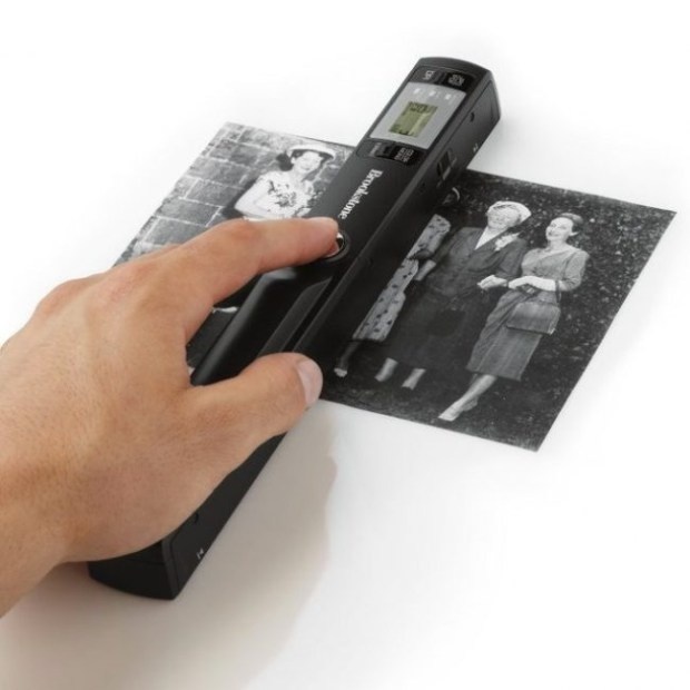 A portable photo scanner so you can scan anything anywhere at anytime.