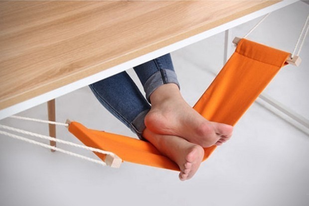A hammock for your feet on days you just want to relax.