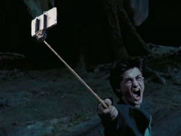 harry potter selfie stick