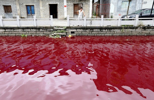 china water pollution