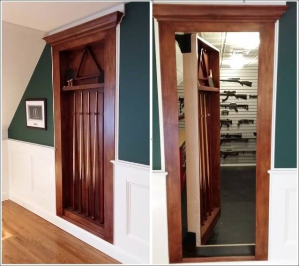 hidden gun vault