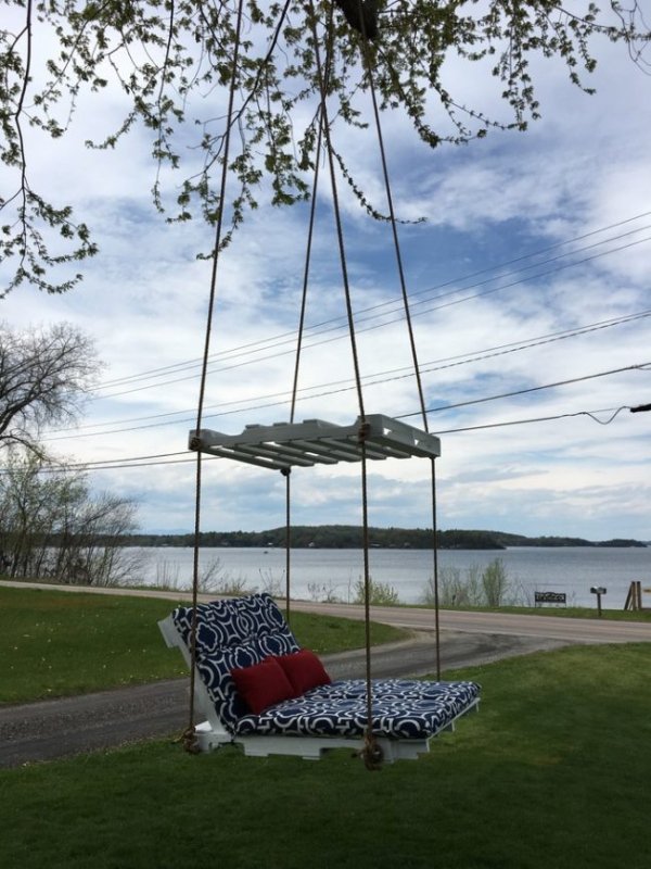 pallet tree swing