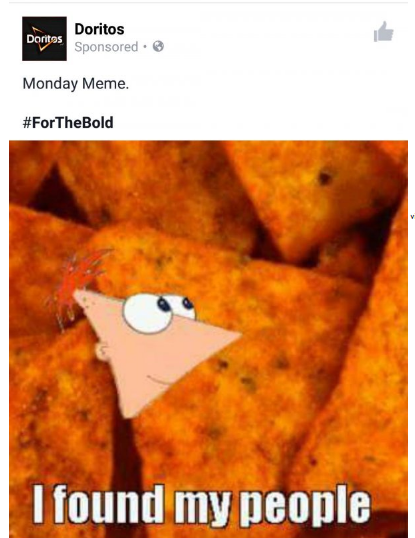 recipe - Doritos Doritos Sponsored. Monday Meme I found my people