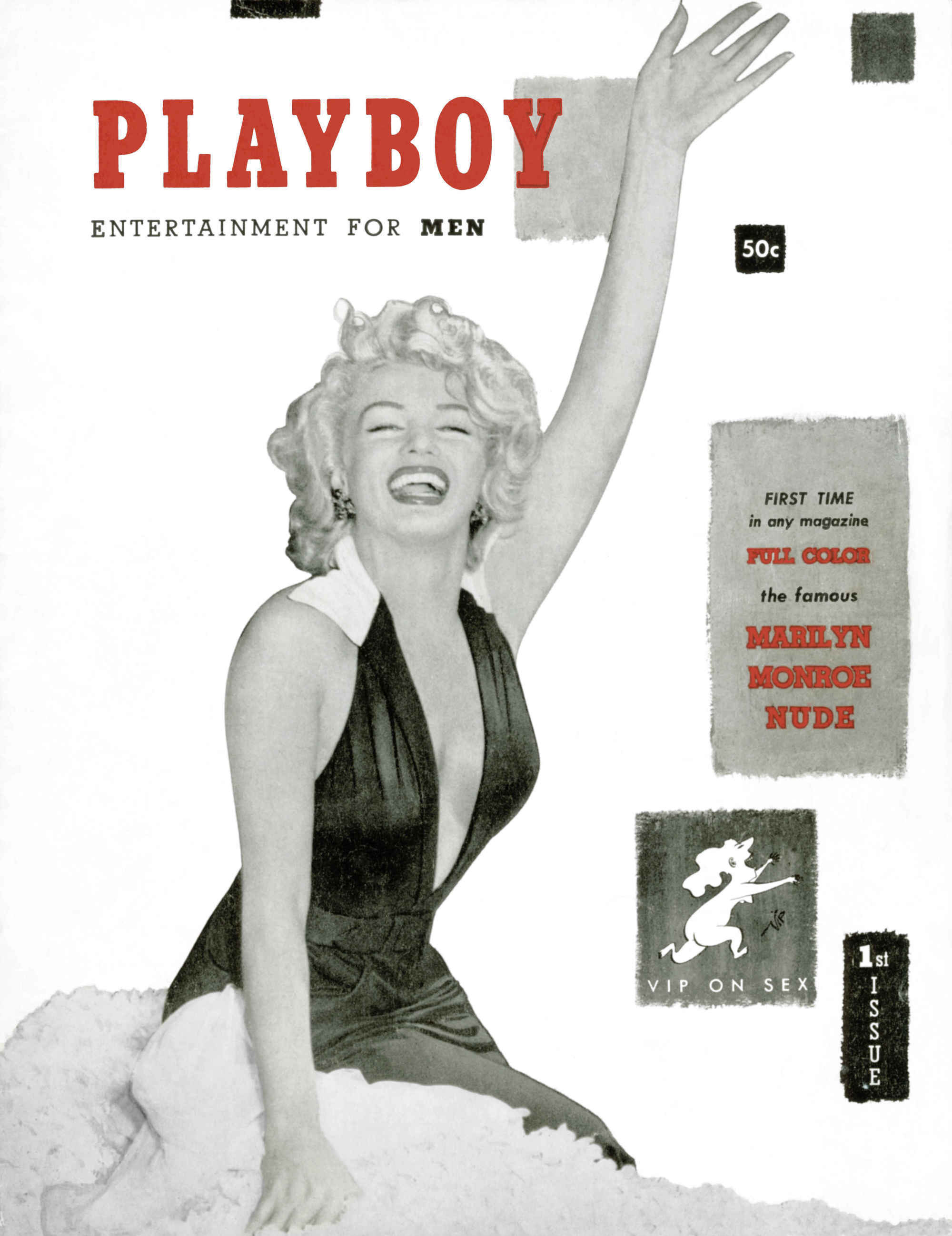 The first issue of Playboy to feature a nude calendar of Marilyn Monroe. 50,000 copies were sold.