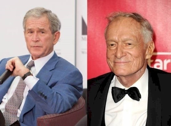 Hugh is a distance cousin to former President George W. Bush as well as Secretary of State John Kerry.