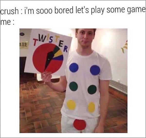 twister halloween costume - crush I'm sooo bored let's play some game me Is Er