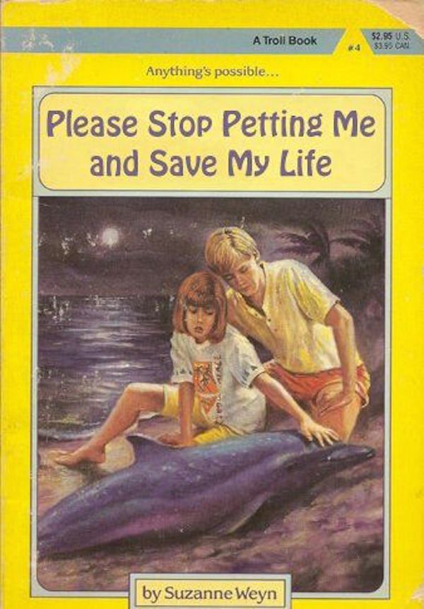 paperback paradise instagram - A Troll Book 52.95 Us Anything's possible... Please Stop Petting Me and Save My Life by Suzanne Weyn