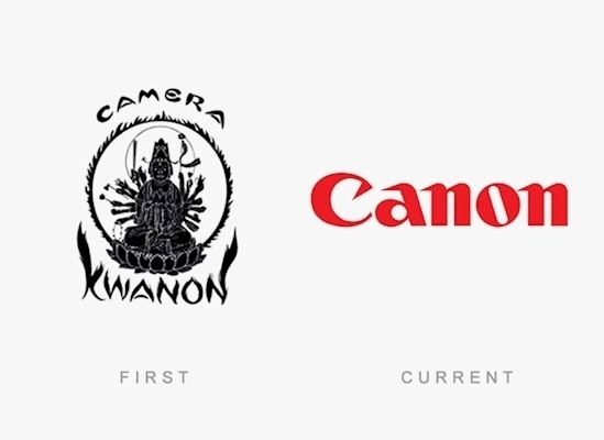 30 Famous Logos Then And Now