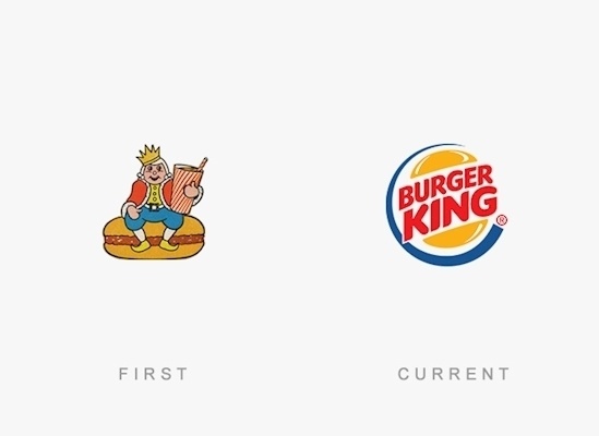 30 Famous Logos Then And Now