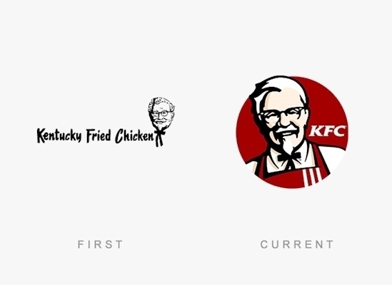 30 Famous Logos Then And Now