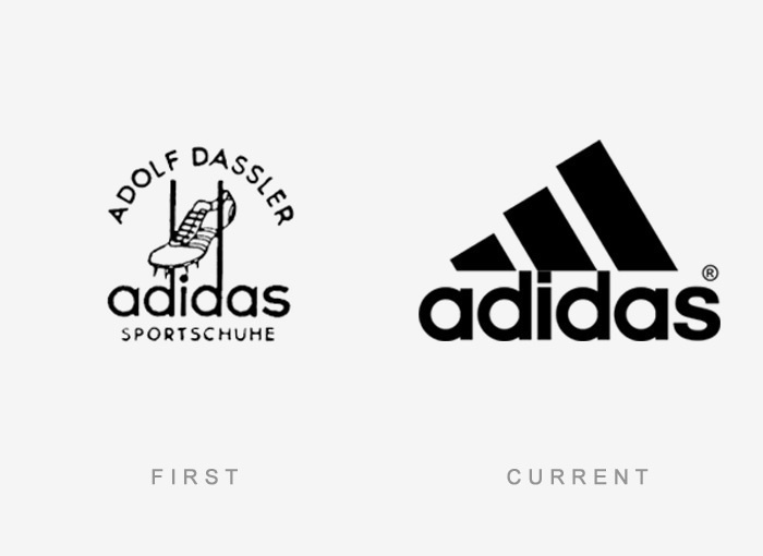 30 Famous Logos Then And Now