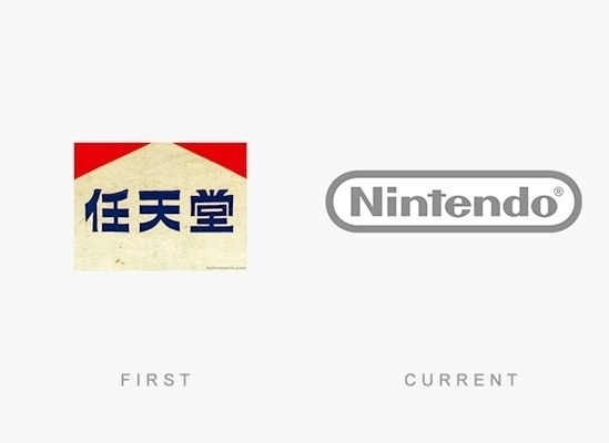 30 Famous Logos Then And Now