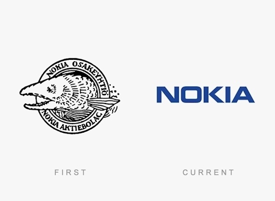 30 Famous Logos Then And Now