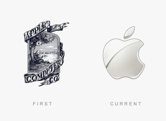 30 Famous Logos Then And Now