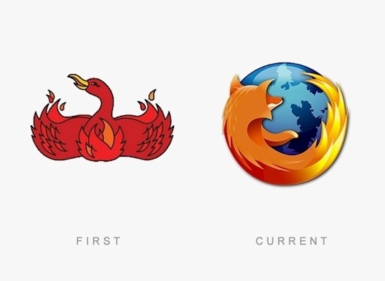 30 Famous Logos Then And Now