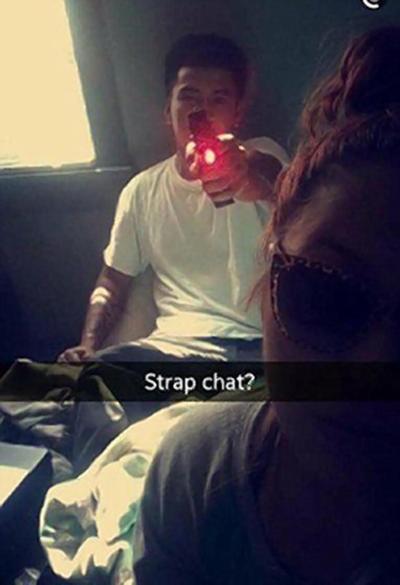 Woman sends a snapchat with her boyfriend and his gun before he shoots her dead