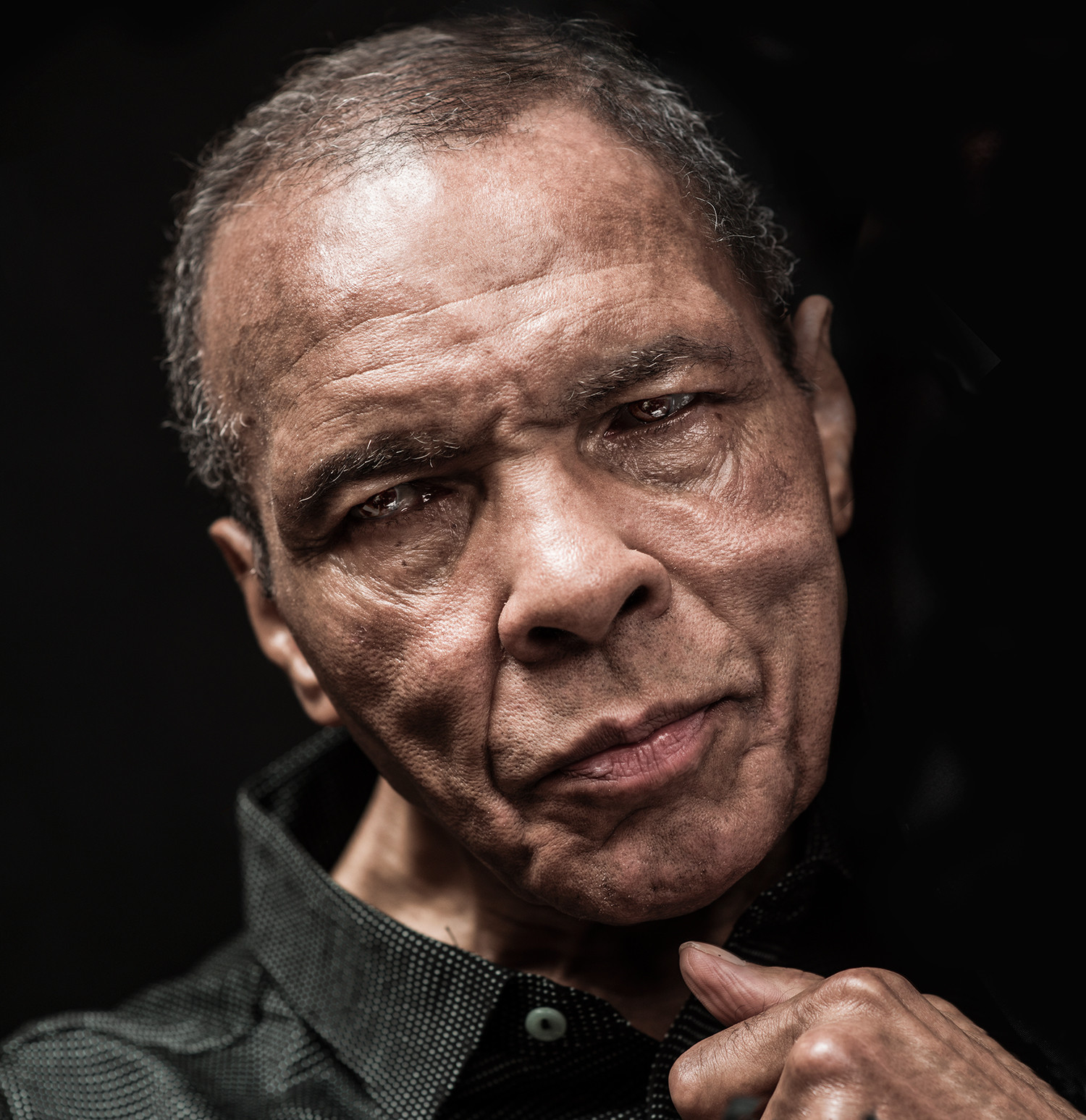 Last photo of Muhammad Ali