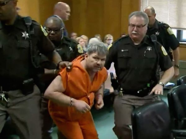 A victim of the Uber driver accused of murdering six people in a February 2016 shooting spree was testifying when the killer, Jason Dalton, yelled nonsensically about “old people with black bags," and someone needing “to go to temple.” 

Tiana Carruthers, who was on the stand, broke down crying, and the judge called for a recess. Four sheriff's deputies literally dragged Dalton out since he simply went limp rather than walk.

The outburst came as Carruthers described how she protected the four children she was with when Dalton opened fire on the group as they were walking to a playground near their home.

Dalton intends to plead insanity.