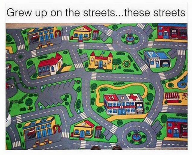 grew up on the streets - Grew up on the streets...these streets 1 mmmm