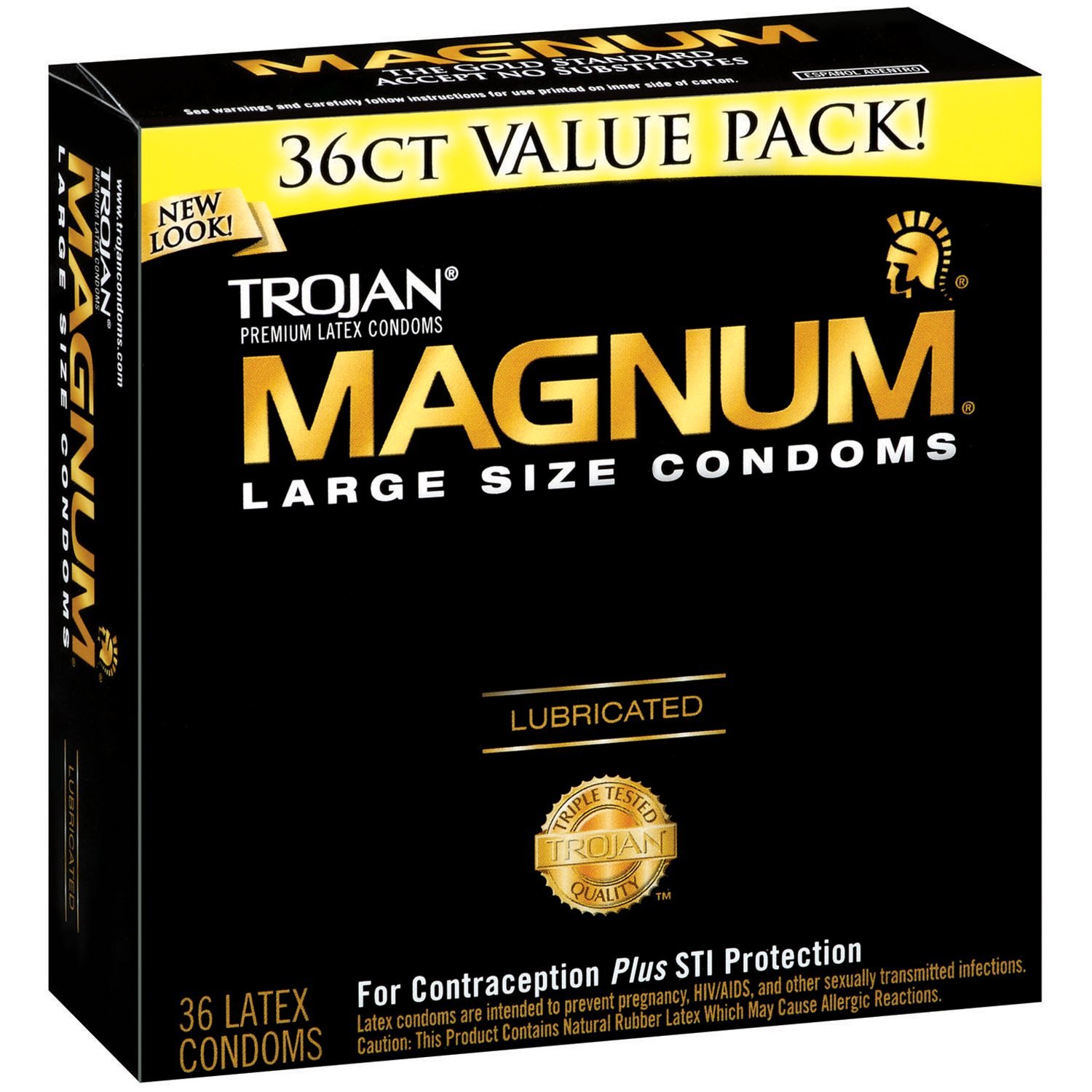 Magnum condoms are designed for most men to fit into so that most purchases include an ego boost