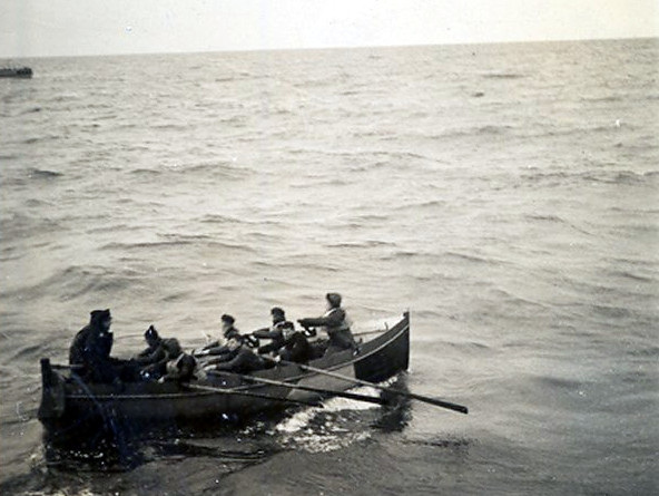 During WWII, 5 Americans ended up in a lifeboat with no food, water, oars or mast after their ship sunk. Hours later, a keg of water floated by. Then a mast. Then a sail. Later, while making a rudder, they found hidden food. They sailed 300 miles, through a typhoon, and eventually made it home.