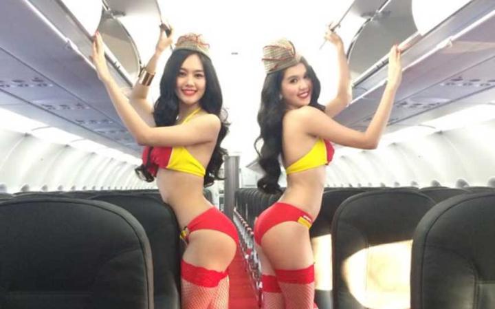 Nguyen Thi Phuong Thao is set to become Vietnam’s first female billionaire thanks to her idea of staffing Vietjet Airlines with attractive women clad in sexy two-piece swimsuits.