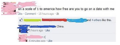 material - on a scale of 1 to america how free are you to go on a date with me Comment. 15 hours ago and 4 others this. China. 2 hours ago 26 minutes ago