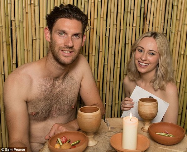 London's first naked restaurant, Bunyadi, opened its doors in June 2016 in London and boasts 46,000-person waiting list. 

The restaurant can feed up to 42 guests at a time and has both naked and clothed areas. A changing room is on hand, and modest diners will be given a gown and slippers to protect their modesty if they so wish.

Bunyadi will remain open for three months. A five-course food menu costs around £69. Reservations are offered on a first come, first served basis, and cell phones and laptops are, of course, banned.