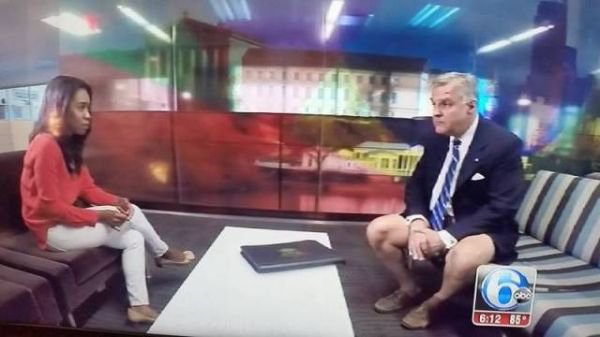 news anchor wearing shorts - 850