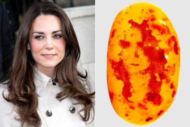 A jelly bean that looks like Kate Middleton