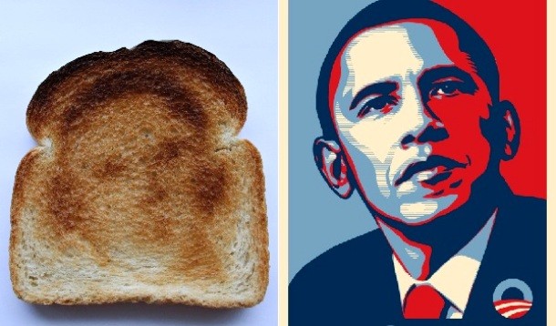 A toast that looks like Barack Obama