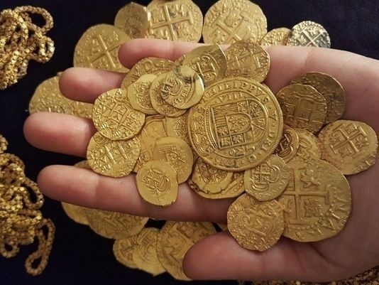 When you find $1M value Spanish gold.