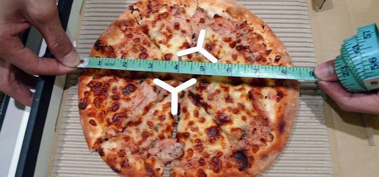 One 18 inch pizza is more pizza than two 12 inch pizzas

Sometimes it’s better value to order a large instead of two mediums.
Area of circle = pi*r2
          12-inch: 113.1 in2 x 2 = 226.2 in2
          18-inch: 254.47 in2