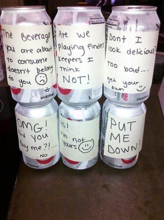 25 Hilarious Notes From People Who Are Sick Of Your S**T