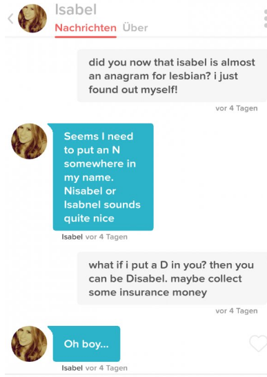 12 Confusing Conversations That Could Only Happen On Tinder