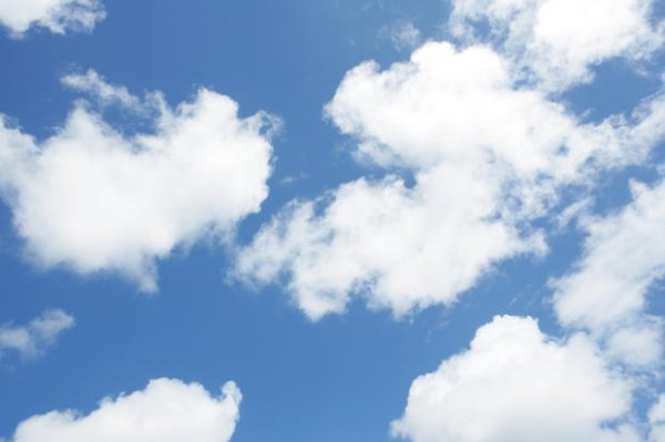 Depending on the speed of the wind, clouds are capable of traveling up to 100 miles per hour (160 kph) across the sky.