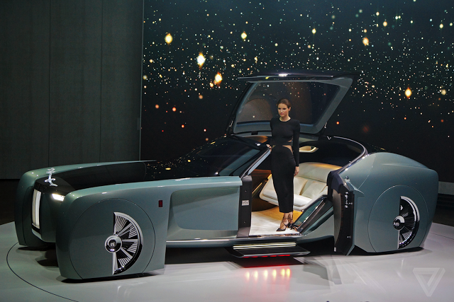 Rolls-Royce unveils first autonomous car prototype: the Vision Next 100