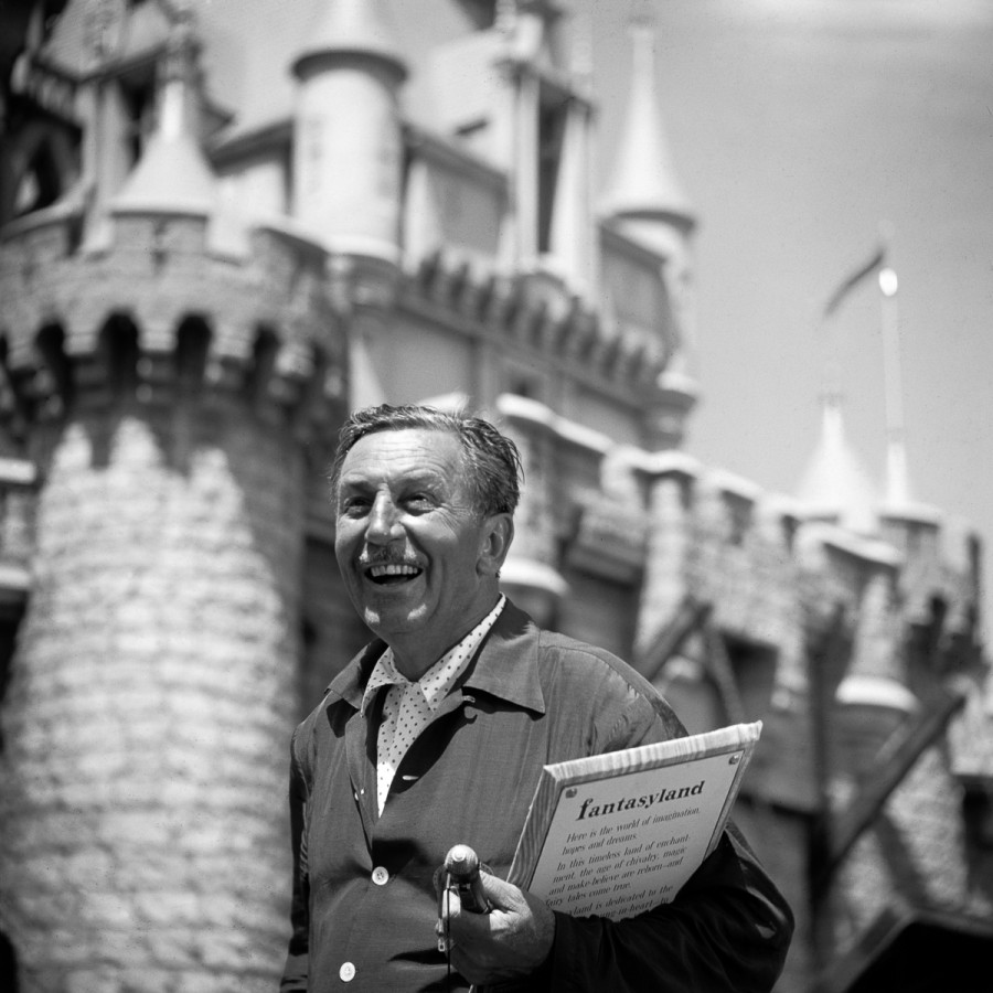 Walt Disney, First Ever Disneyland Opening day, 17 June 1955