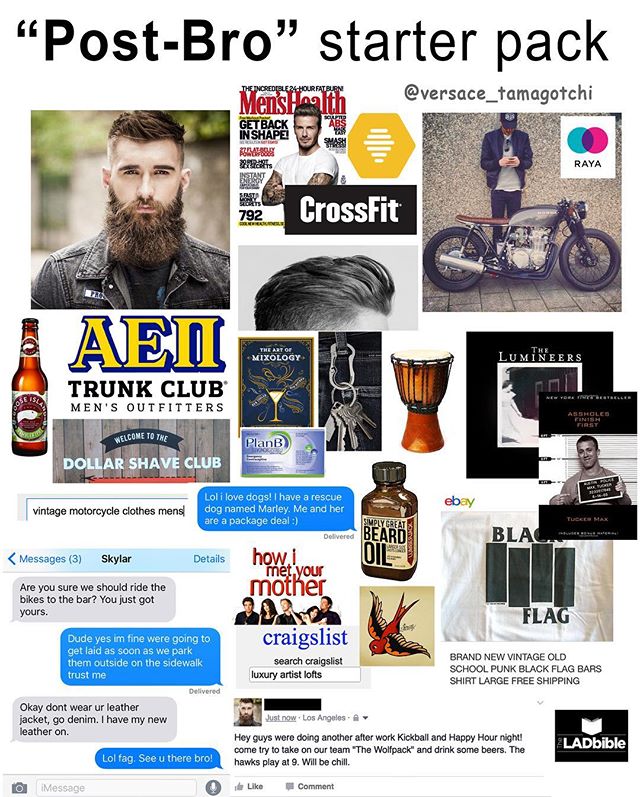 versace tamagotchi starter pack - "PostBro starter pack The IncrediblemHour Fat Buen Men's Health Getback In Shape Boranas Ts Raya 792 CrossFit Aen Mixology Lumineers Trunk Club Men'S Outfitters Welcome To The PlanB Dollar Shave Club ebay vintage motorcyc