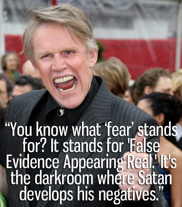 15 Sh*t Gary Busey Said