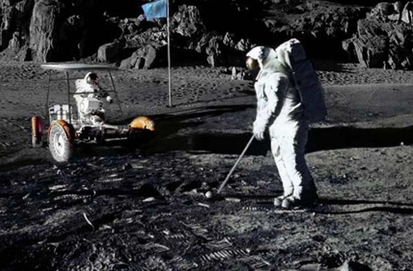 Commander Al Shepard is the only man to ever play golf on the moon. He accomplished this during the Apollo 14 mission in 1971.